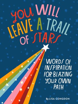 cover image of You Will Leave a Trail of Stars